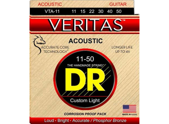 DR Strings Veritas Acoustic VTA-11 DR Strings Veritas Acoustic VTA-11